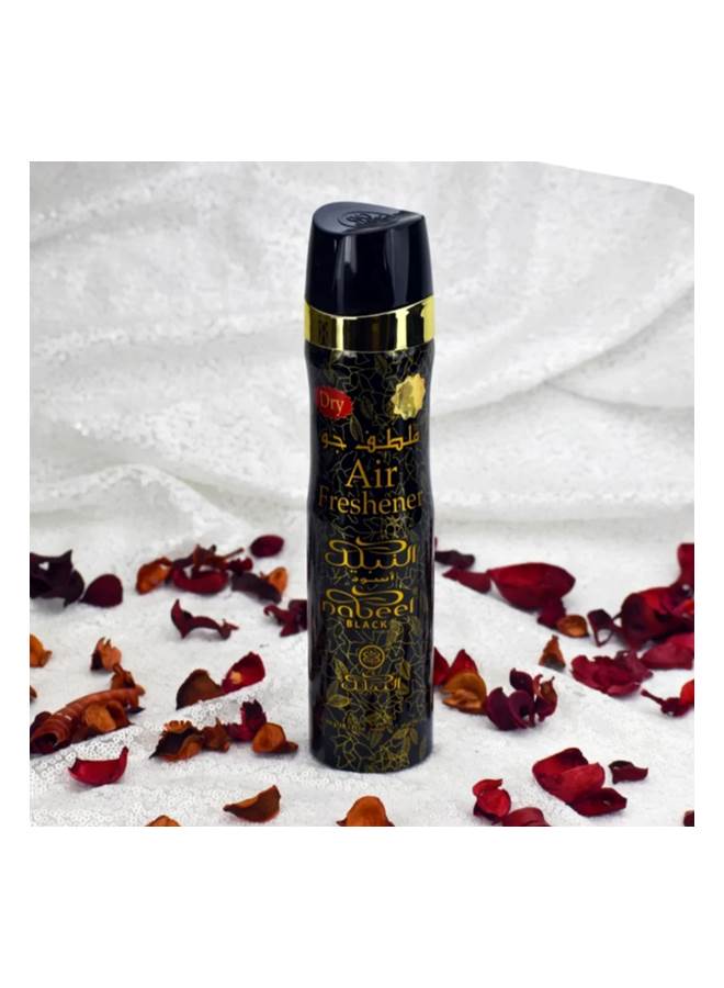 Nabeel 2 Pcs Nabeel Black Air Freshener 300ML Luxurious Long-Lasting Arabian Fragrance for Home, Car & Office - Image 2